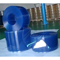 PVC STRIP DOOR CURTAIN( TIRAI PLASTIK BLUE CLEAR)
